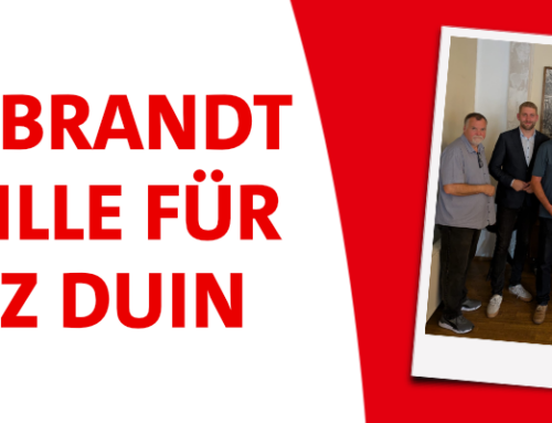 Franz Duin mit Willy Brandt Medaille ausgezeichnet